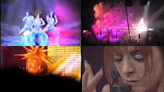 Mylène Farmer - California Live à Bercy 1996 Comparison - Official Video vs 3 Raw Footage Videos