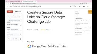 Create a Secure Data Lake on Cloud Storage: Challenge Lab || #qwiklabs #ARC119  [With Explanation️]