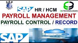 How to Configure Payroll control Record in sap | How to Configure Payroll Process | DK TECHNOLOGIES