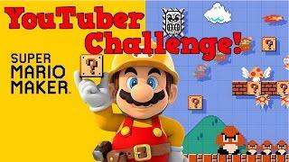 YouTuber Challenge! || Mario Maker 100 Mario Challenge [1]