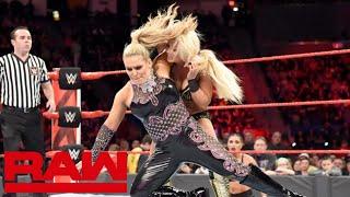 WWE RAW Mandy Rose Vs Natalya April 16, 2018