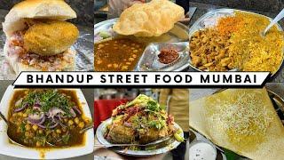 Bhandup Street Food Mumbai | Chole Bhature, Vadapav, Dosa, Chaat & Chole Samose #mumbai #streetfood