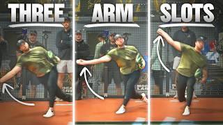 Team USA Pitcher Throwing From 3 Arm Slots