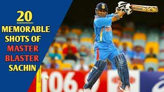 20 Memorable Shots of Sachin Tendulkar || Cricket Addict ||