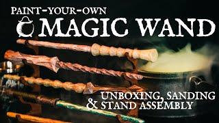 Paint-Your-Own Magic Wand | DIY Wand Kit | Unboxing and Prep