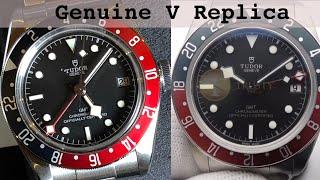 Tudor GMT replica versus genuine  - Just as good at 90% less?