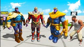 I Stole EVERY THANOS SUIT'S From THANOS in GTA 5!