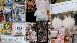 EASTER & SPRING DECOR SHOP WITH ME AT HOMEGOODS, TJ MAXX, PIER ONE, JOANNS, DOLLAR TREE, FIVE BELOW