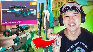 КУПИЛ AWM SPORT V2 В STANDOFF 2 | 50.000 G В СТАНДОФФ 2 + РЕАКЦИЯ ЮТУБЕРОВ на ДОРОГОЙ СКИН