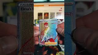 Canga pulling fire from a Pikachu V box! #pokemoncards #ElesaSparkle #PokemonTCG #PokemonRainbow