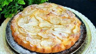 The most loved apple pie in Italy‼️You will make it every dayVery light, it melts in your mouth‼️