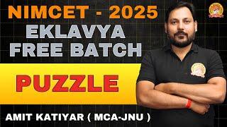 PUZZLE | L - 03 | NIMCET/CUET-PG FREE BATCH | ALL CONCEPT CLEAR BY MAARULA CLASSES