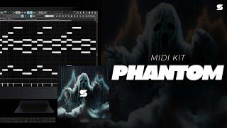 [FREE] Dark Trap Chord Progression Midi Kit - PHANTOM [LIL DURK, NBA YOUNGBOY, LIL BABY] Midi Pack 