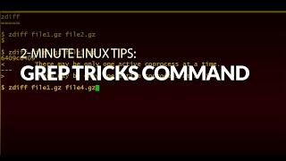 How to use the grep tricks command