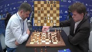 Peter Svidler (2689) vs Vladislav Artemiev (2799) - FIDE World blitz 2023