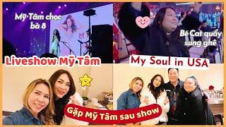 Liveshow Mỹ Tâm My Soul tại Mỹ quá hoành tráng - Mỹ Tâm chọc ghẹo bà 8 giữa show.