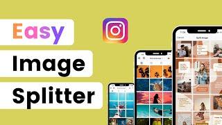 NEW Instagram Image Splitter Tool in Preview App