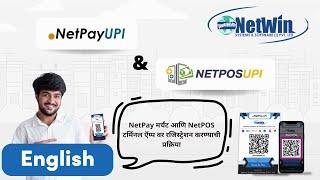 NetPay UPI & NetPOS UPI Registration Process Video English