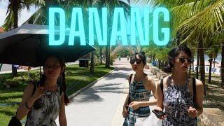 Da Nang Vietnam 4K Ocean Walk SIZZLING 100°