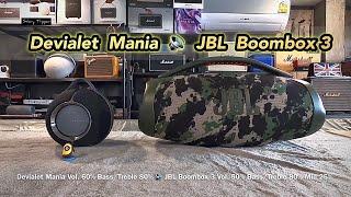 Devialet Mania vs JBL Boombox 3