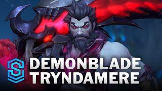 Demonblade Tryndamere Wild Rift Skin Spotlight