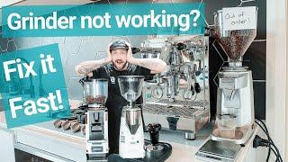 Quickly Fix Coffee Grinder Issues! This is what to do!