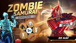 Zombie Samurai Bundle Return l Free Fire New Event l Ff New Event l Evo Bonanza Event Ff