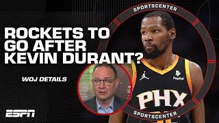 Woj: The Rockets are in position to go after Kevin Durant or Devin Booker  | SportsCenter