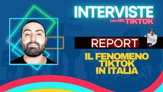 Il fenomento TikTok in Italia: intervista su Report con Mr.TikTok (Alessio Atria)