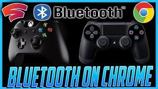 How To Set Up A Bluetooth Controller For Stadia On A Chrome Browser Wirelessly! (No Plug-In Needed!)