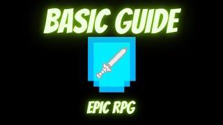 Epic RPG - Getting Started a Basic Guide