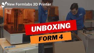 Form 4 Unboxing the All New Formlabs 3D Printer - Figure Engineering Review