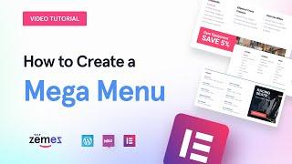 JetMenu. How to Create a Mega Menu