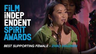 ZHAO SHUZHEN wins Best Supporting Female for THE FAREWELL at the 35th Film Independent Spirit Awards