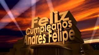 feliz cumpleaños Andres Felipe