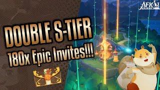 180 EPIC Invites!!! Double S-Tier??!! - #afkjourney