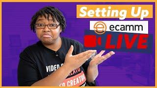 How to Use & Setup Ecamm Live Tutorial | My Settings for Live Streaming & Recording Videos