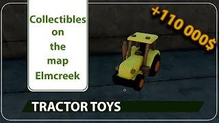 Elmcreek | Collection of toy tractors in Farming Simulator 22