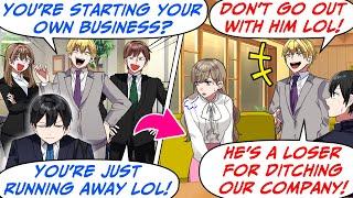 My Old Coworkers Thought I was Useless! I Opened My Business But I Ran Into Them…[RomCom Manga Dub]