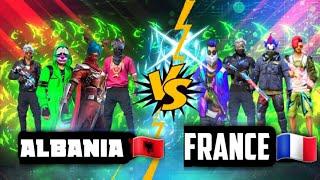 ALBANIA VS FRANCE . FREE FIRE -  VINCENZO & FF SOKOL  VS FRANCE 