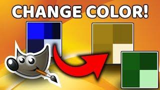 How to change color in GIMP