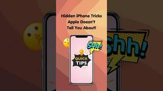 Hidden iPhone Tricks Apple Doesn’t Tell You About! #appletips