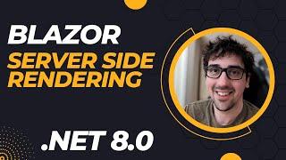 Blazor Server Side Rendering in .NET 8.0 - A Quick Look