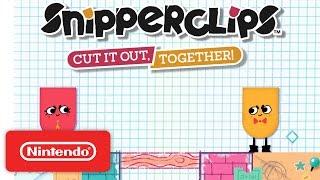 Snipperclips – Cut it Out, Together! Overview Trailer - Extended Cut!