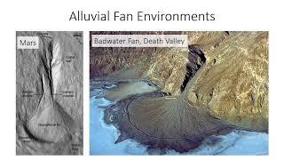 Alluvial Fan environment: Sedementary Environment::PB Coaching Class::