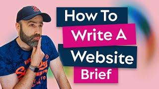 How To Write A Website Brief