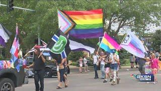 Large crowds show support for Wichita Pride events