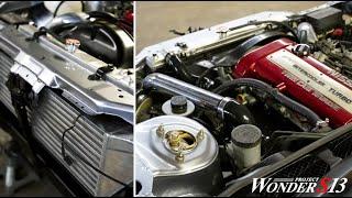 Project Wonder S13 Part 3: Engine Bay Complete