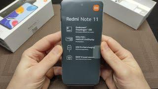 Redmi Note 11 Unboxing  Graphite Gray  4K UHD