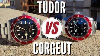 Tudor Black Bay vs Corgeut Homage